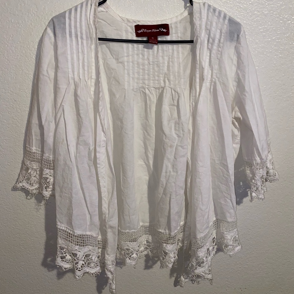 White Cardigan